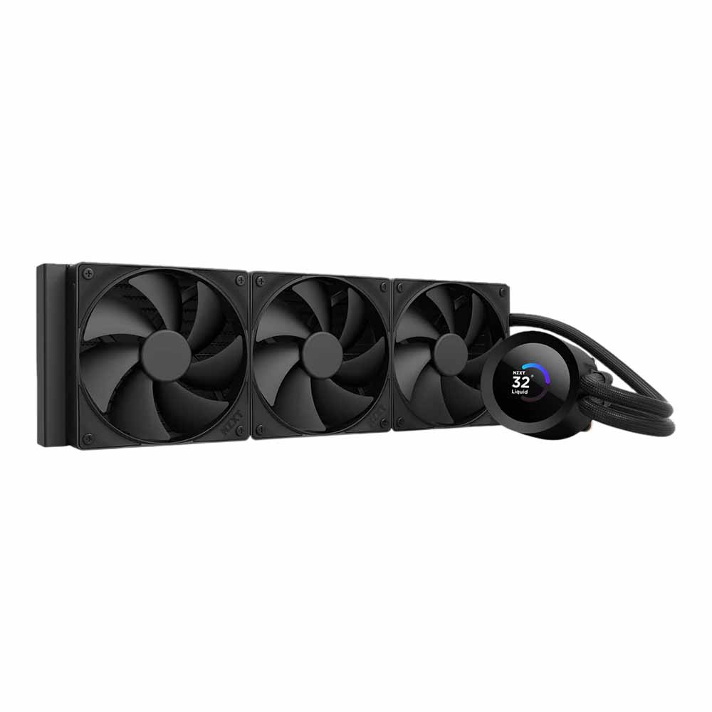 CPU LIQUID COOLER (ระบบระบายความร้อนด้วยน้ำ) NZXT KRAKEN PLUS 360 - BLACK