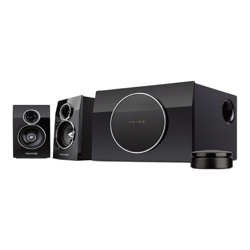 BLUETOOTH SPEAKER (ลำโพงบลูทูธ) MICROLAB M310BT - BLACK