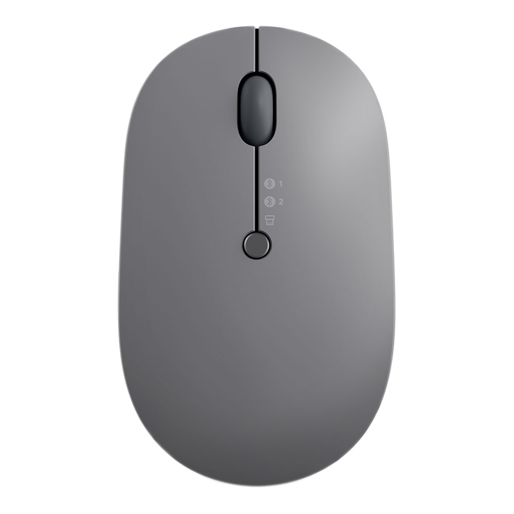 WIRELESS MOUSE (เมาส์ไร้สาย) LENOVO GO MULTI-DEVICE - STORM GREY