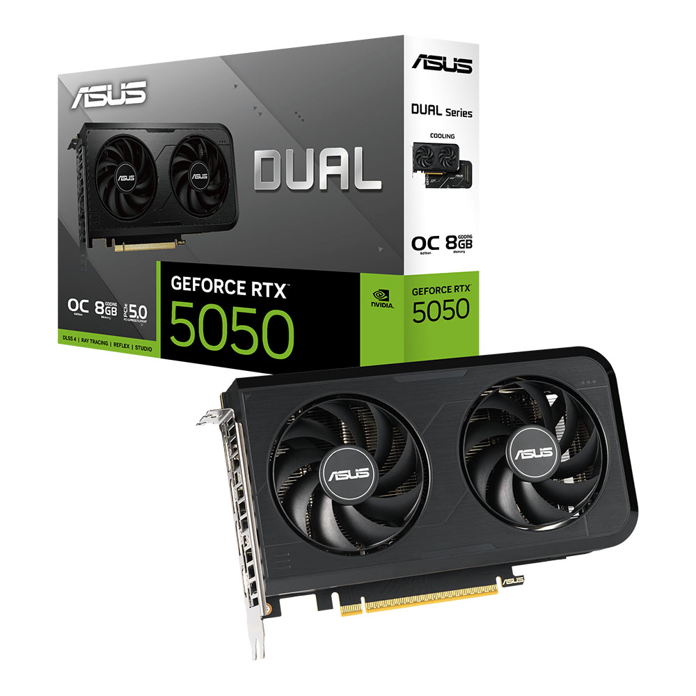 Asus Dual GeForce RTX 5050 8GB GDDR6 OC Edition