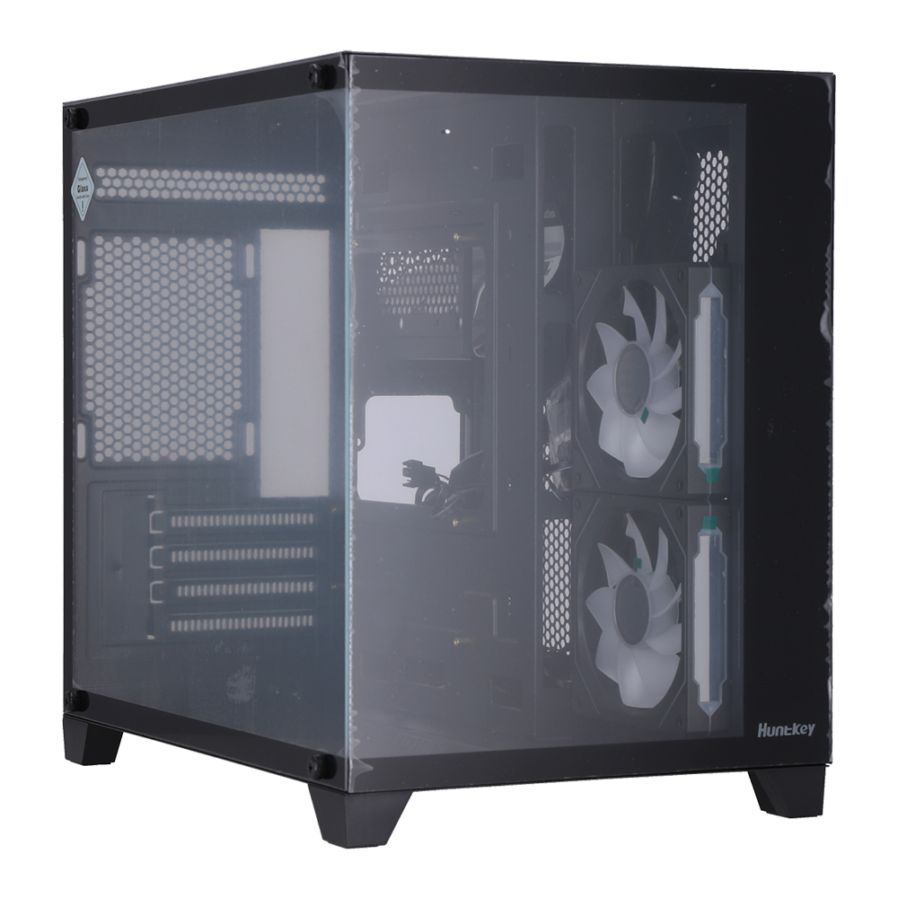 CASE (เคส) HUNTKEY S920 STORM - BLACK MICRO-ATX