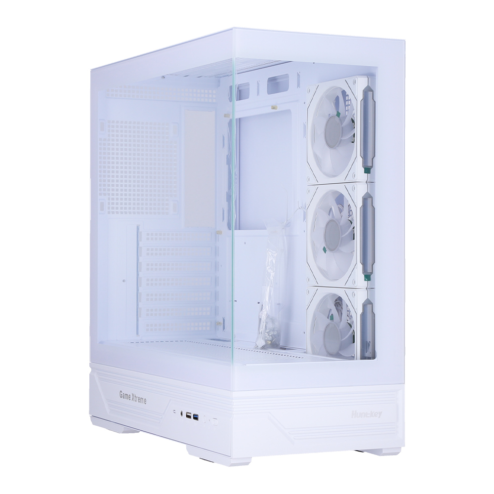 CASE (เคส) HUNTKEY GX760A FORTUNE - WHITE ATX