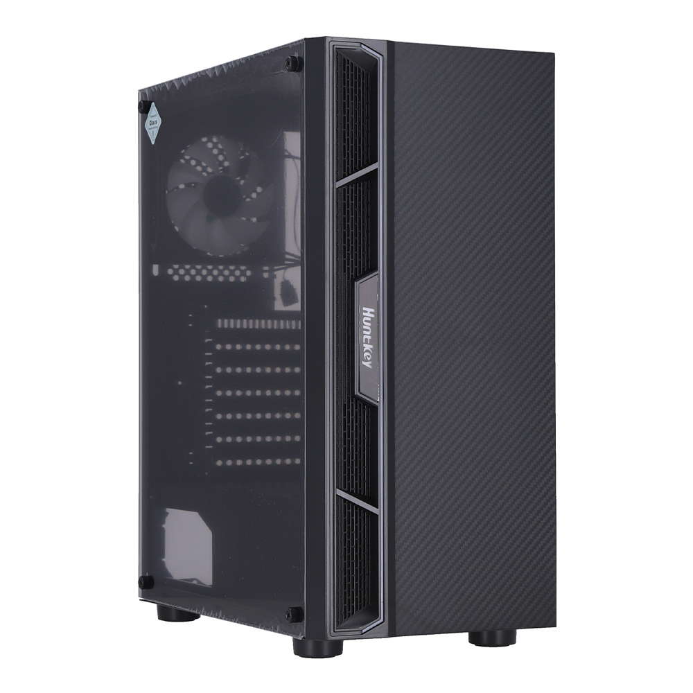 CASE (เคส) HUNTKEY GS450S - BLACK ATX