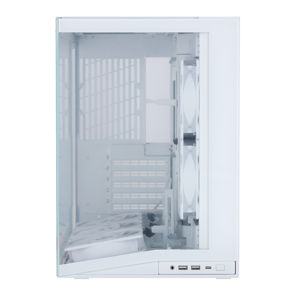 CASE (เคส) LIAN LI O11D MINI V2 FLOW - WHITE ATX (O11DMIV2FW)