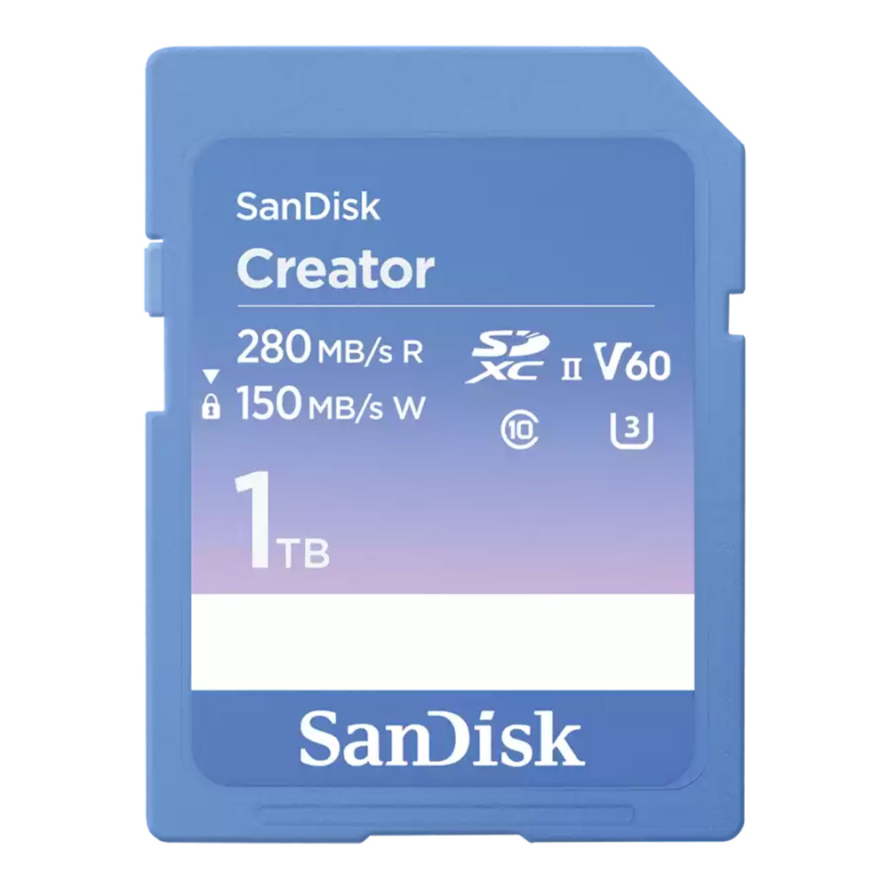 1 TB SD CARD (เอสดีการ์ด) SANDISK CREATOR SD UHS-II CARD (SDSDXEP-1T00-GNCIS)