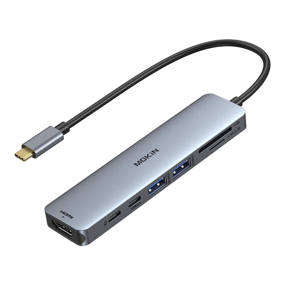 USB-C HUB (ยูเอสบีซีฮับ) MOKIN 7 IN 1 USB C (MOUC0119)