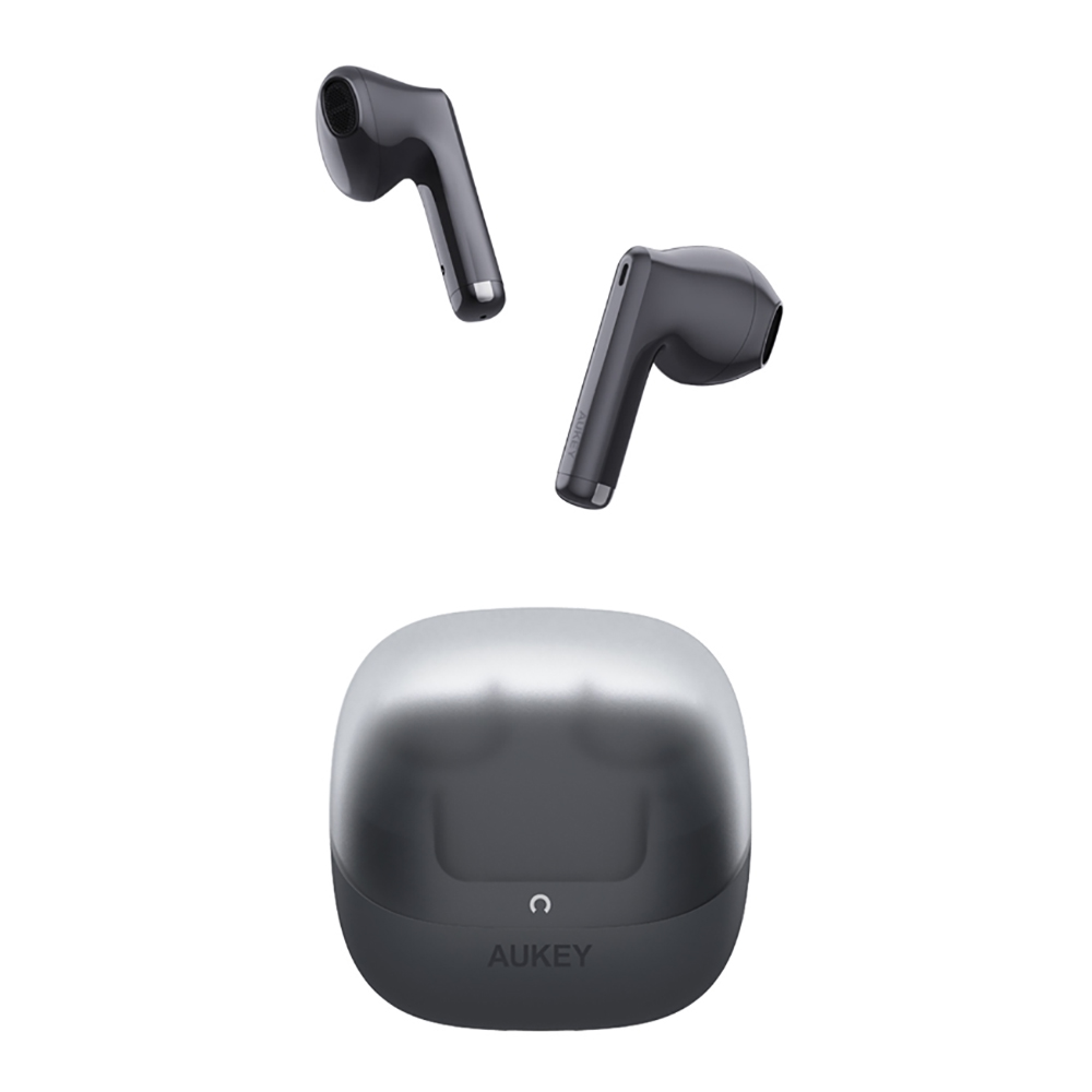 TRUE WIRELESS HEADPHONE (หูฟังทรูไวร์เลส) AUKEY EP-M4 MOVE VIBE EARBUDS - DARK GREY