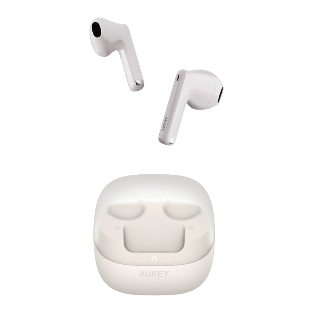TRUE WIRELESS HEADPHONE (หูฟังทรูไวร์เลส) AUKEY EP-M4 MOVE VIBE EARBUDS - WHITE