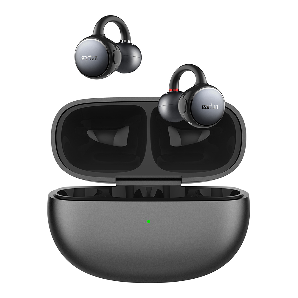 TRUE WIRELESS HEADPHONE (หูฟังทรูไวร์เลส) EARFUN CLIP - SILVER GREY