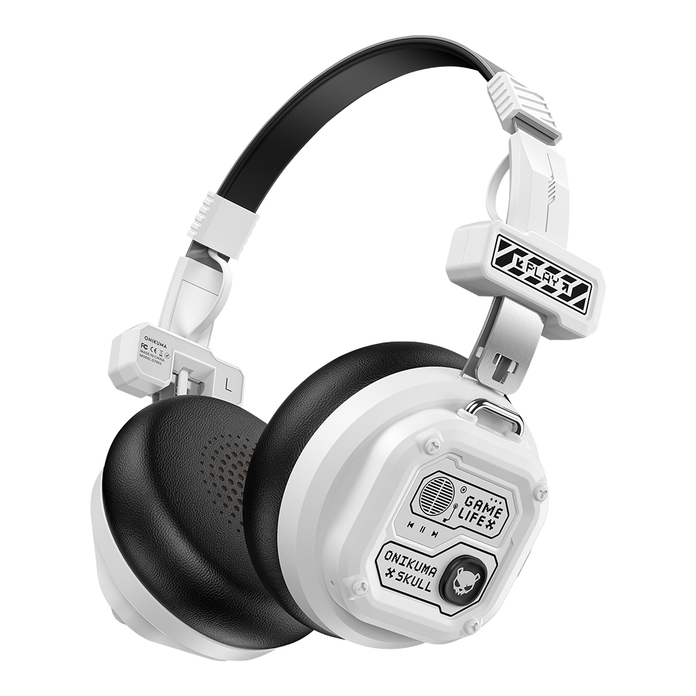 WIRELESS HEADSET (หูฟังไร้สาย) ONIKUMA GT803 - WHITE