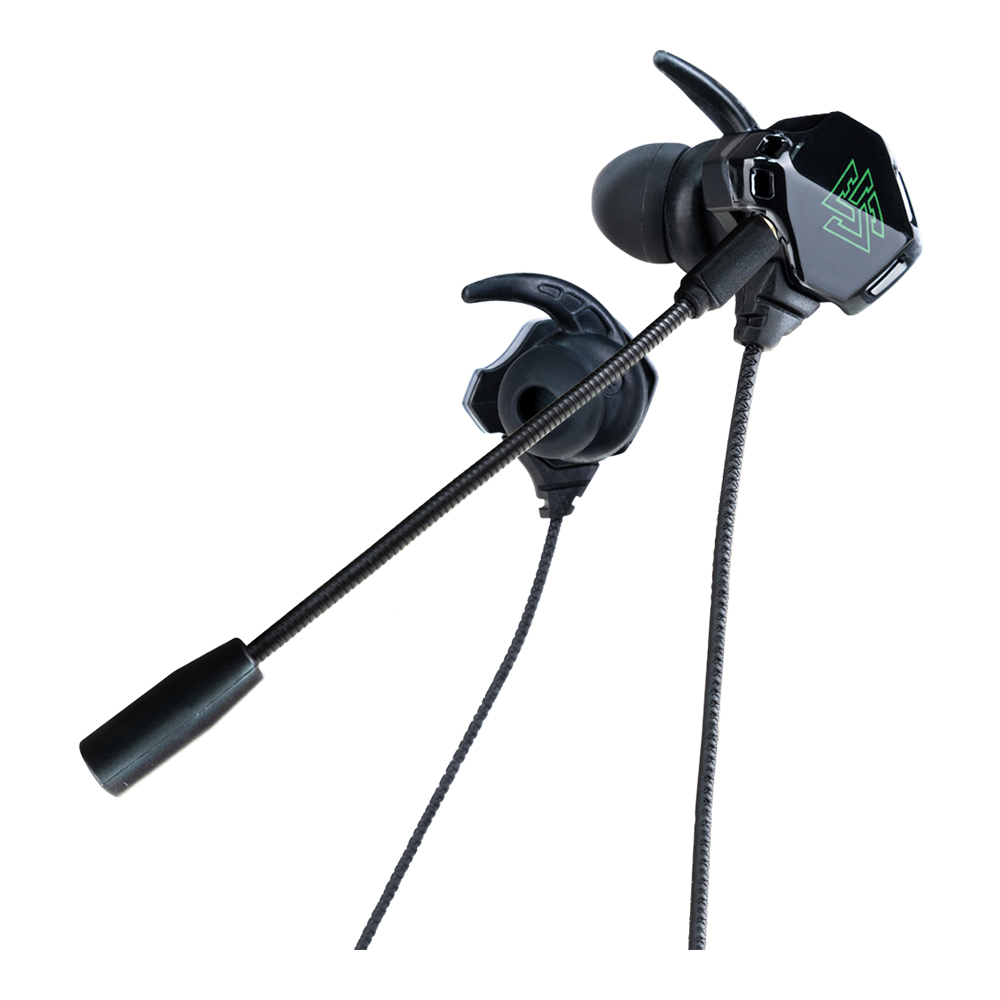 IN EAR HEADPHONE (หูฟังอินเอียร์) EGA TYPE E4 - BLACK