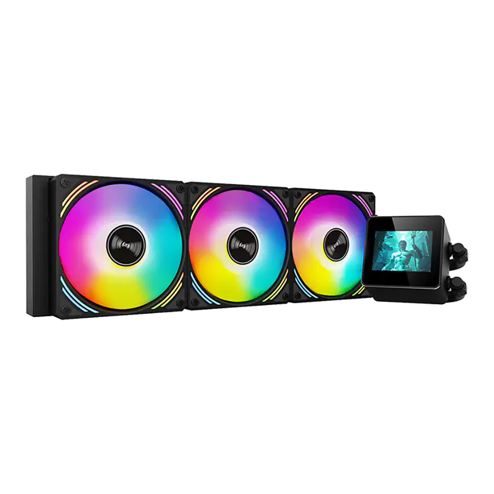 CPU LIQUID COOLER (ระบบระบายความร้อนด้วยน้ำ) HUNTKEY MVP V360 - BLACK