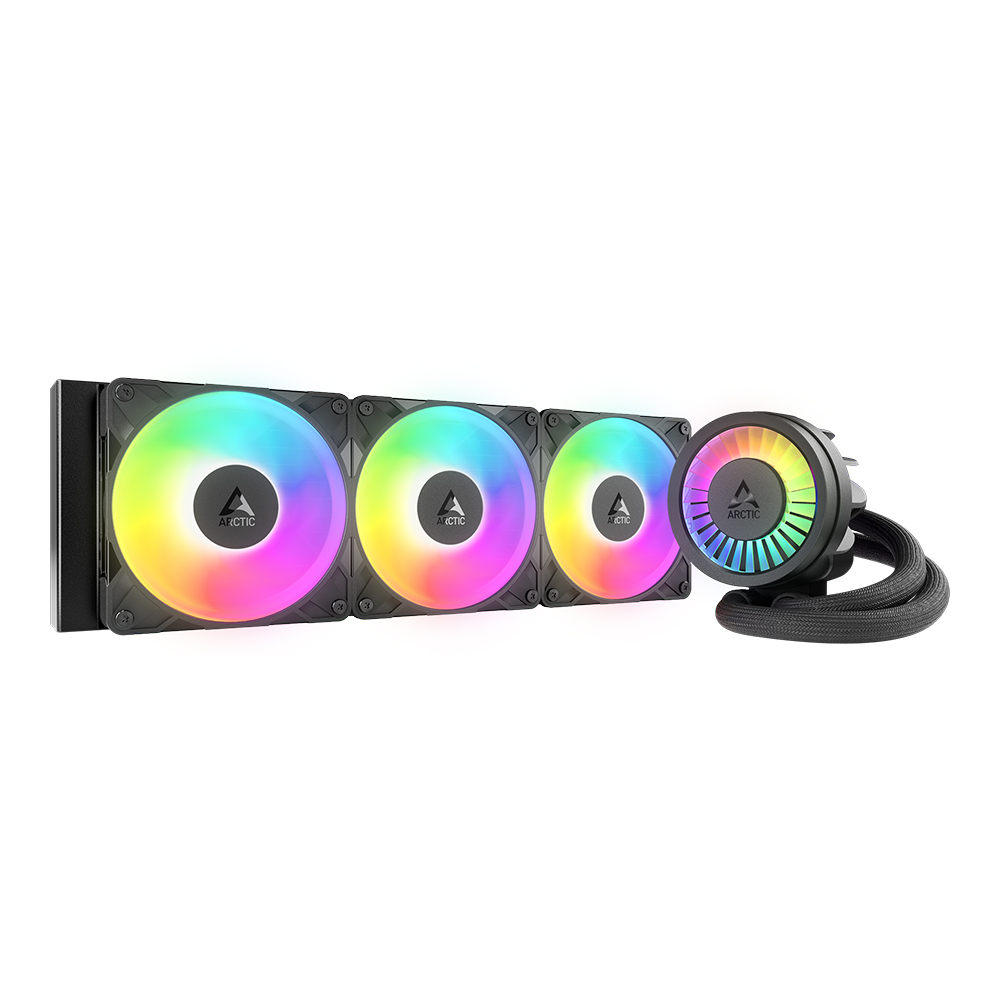CPU LIQUID COOLER (ระบบระบายความร้อนด้วยน้ำ) ARCTIC LIQUID FREEZER III PRO 360 A-RGB - BLACK (ACFRE00184A)