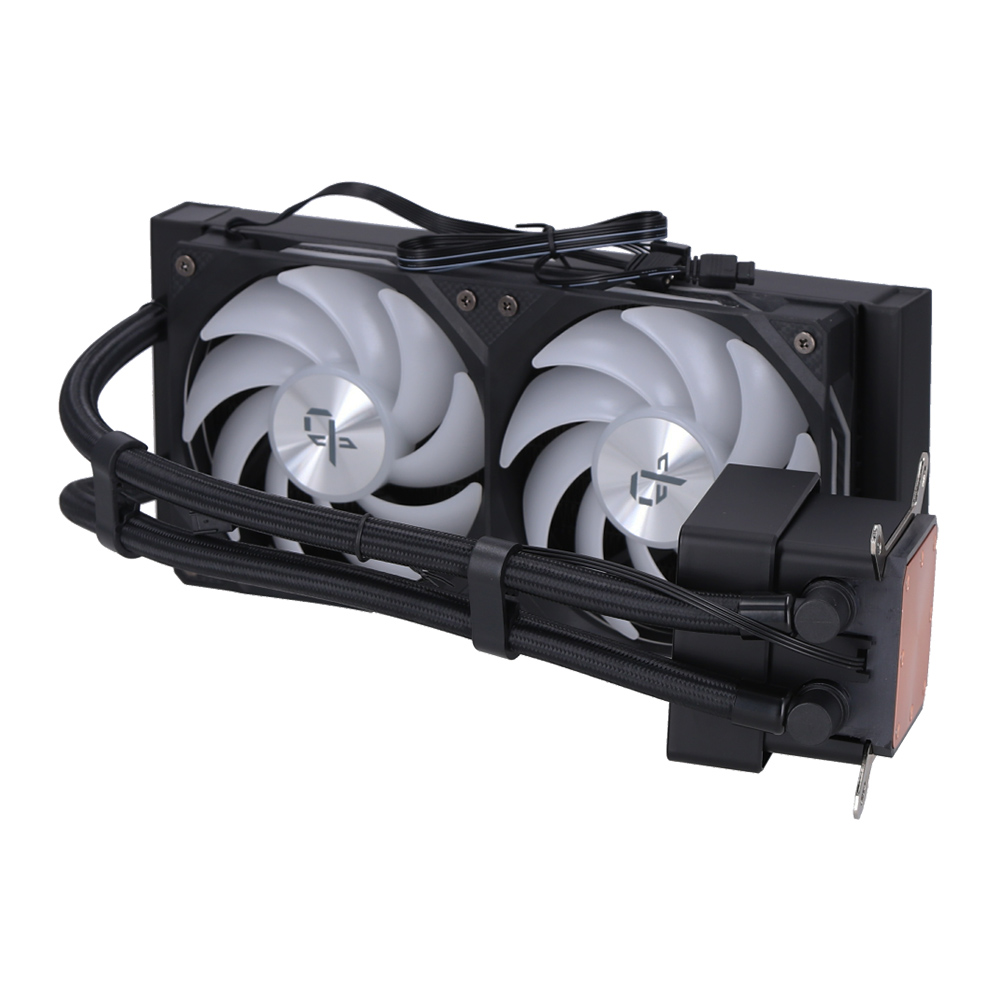 CPU LIQUID COOLER (ระบบระบายความร้อนด้วยน้ำ) XIGMATEK CONNECT 240 - BLACK (EN45257)