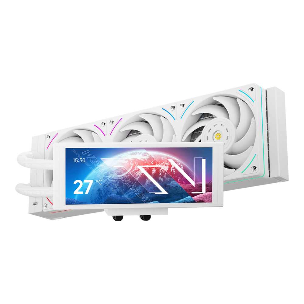 CPU LIQUID COOLER (ระบบระบายความร้อนด้วยน้ำ) THERMALRIGHT TROFEO VISION 360 ARGB - WHITE