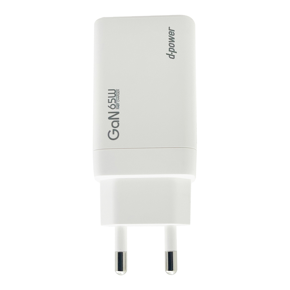 CHARGER (ที่ชาร์จ) D-POWER AG-66 65W SUPER FAST CHARGE - WHITE