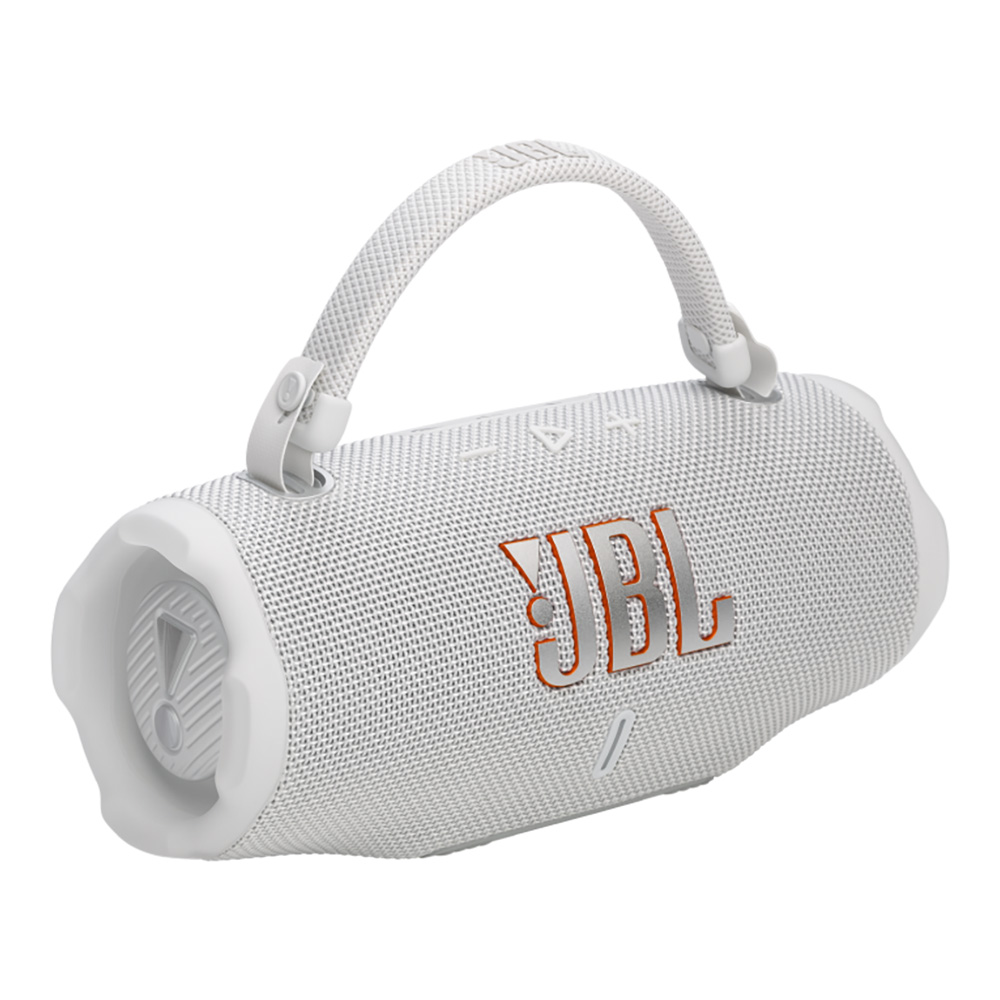 BLUETOOTH SPEAKER (ลำโพงบลูทูธ) JBL CHARGE 6 - WHITE (JBLCHARGE6WHT)