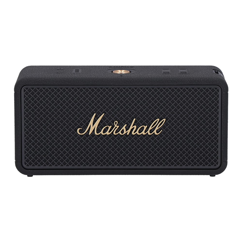 BLUETOOTH SPEAKER (ลำโพงบลูทูธ) MARSHALL MIDDLETON II - BLACK AND BRASS