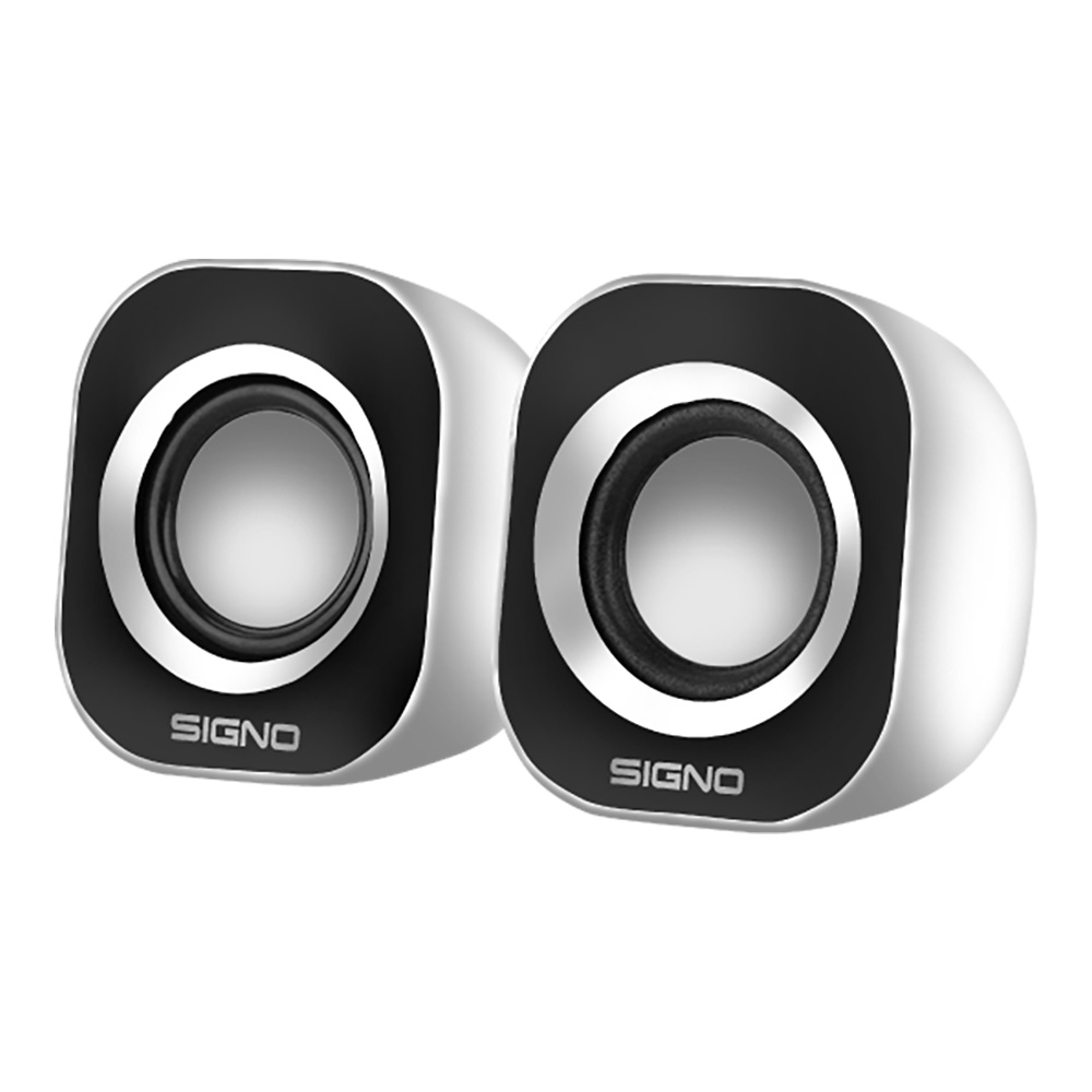 SPEAKER (ลำโพง) SIGNO ZAGGO - WHITE (SP-617W)