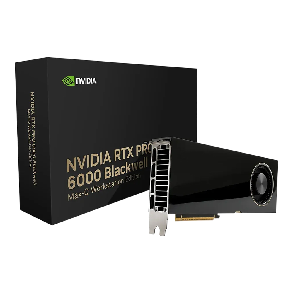 VGA (การ์ดแสดงผล) LEADTEK NVIDIA RTX PRO 6000 BLACKWELL MAX-Q WORKSTATION EDITION - 96GB GDDR7 WITH ECC