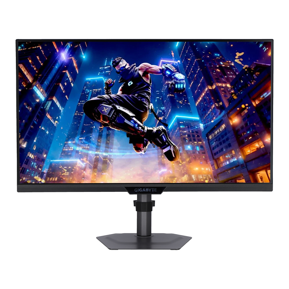 MONITOR (จอมอนิเตอร์) GIGABYTE M27UP - 27 INCH IPS 4K 160Hz FHD 320Hz DUAL MODE G-SYNC COMPATIBLE AMD FREESYNC PREMIUM USB-C