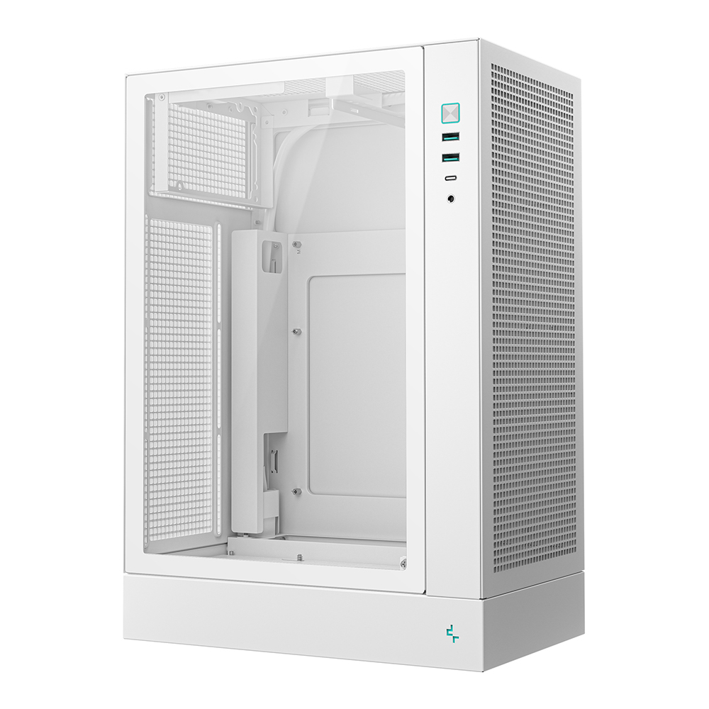 CASE (เคส) DEEPCOOL CH170 PLUS WH - WHITE MICRO-ATX