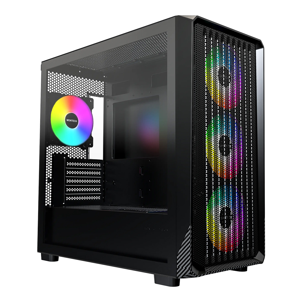 CASE (เคส) MONTECH X5M - BLACK MICRO-ATX