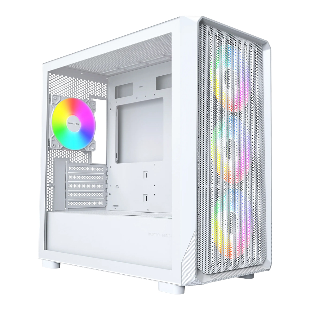 CASE (เคส) MONTECH X5M - WHITE MICRO-ATX