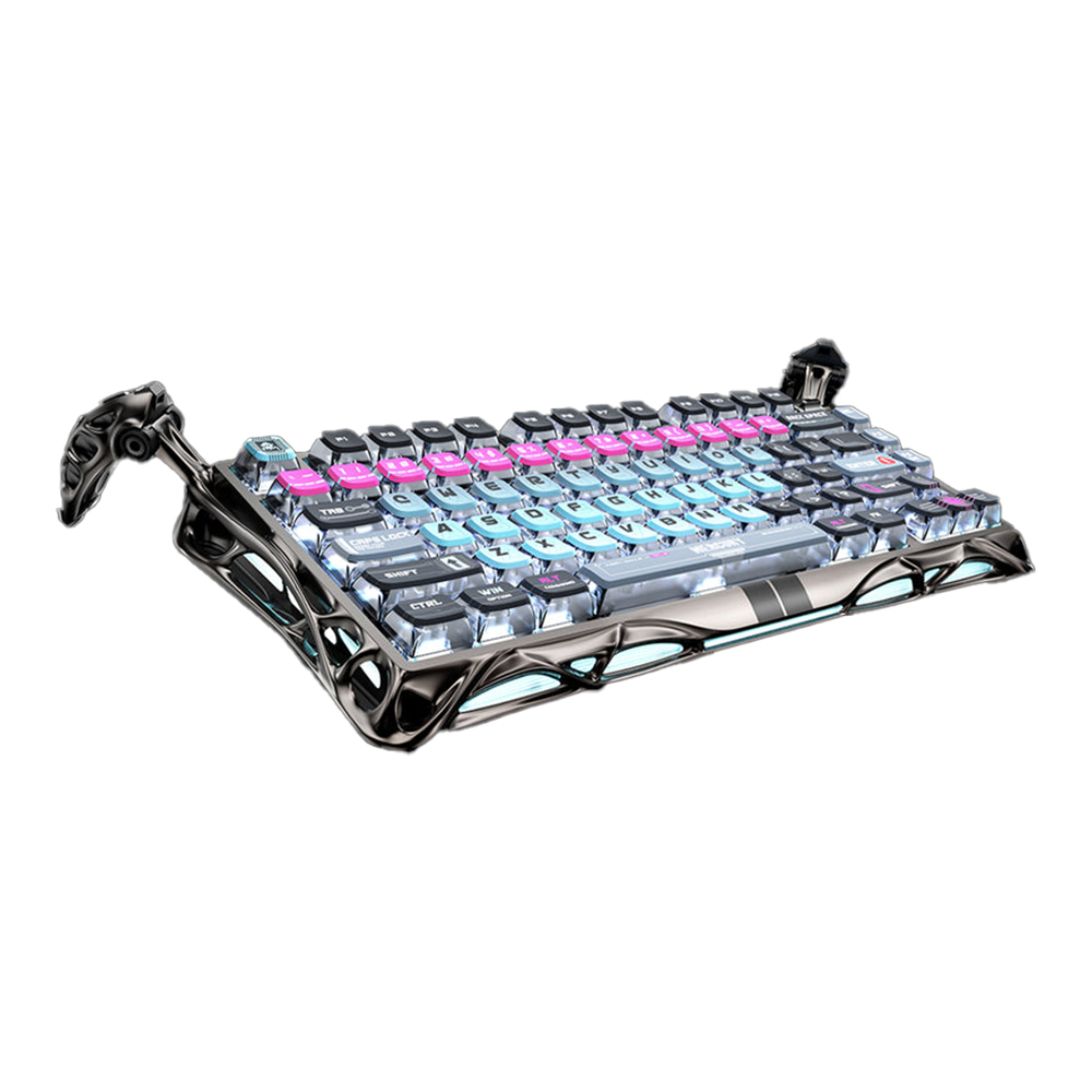 KEYBOARD (คีย์บอร์ด) GRAVASTAR MERCURY V75 PRO MAGNETIC SWITCH RGB EN - CYBERPUNK