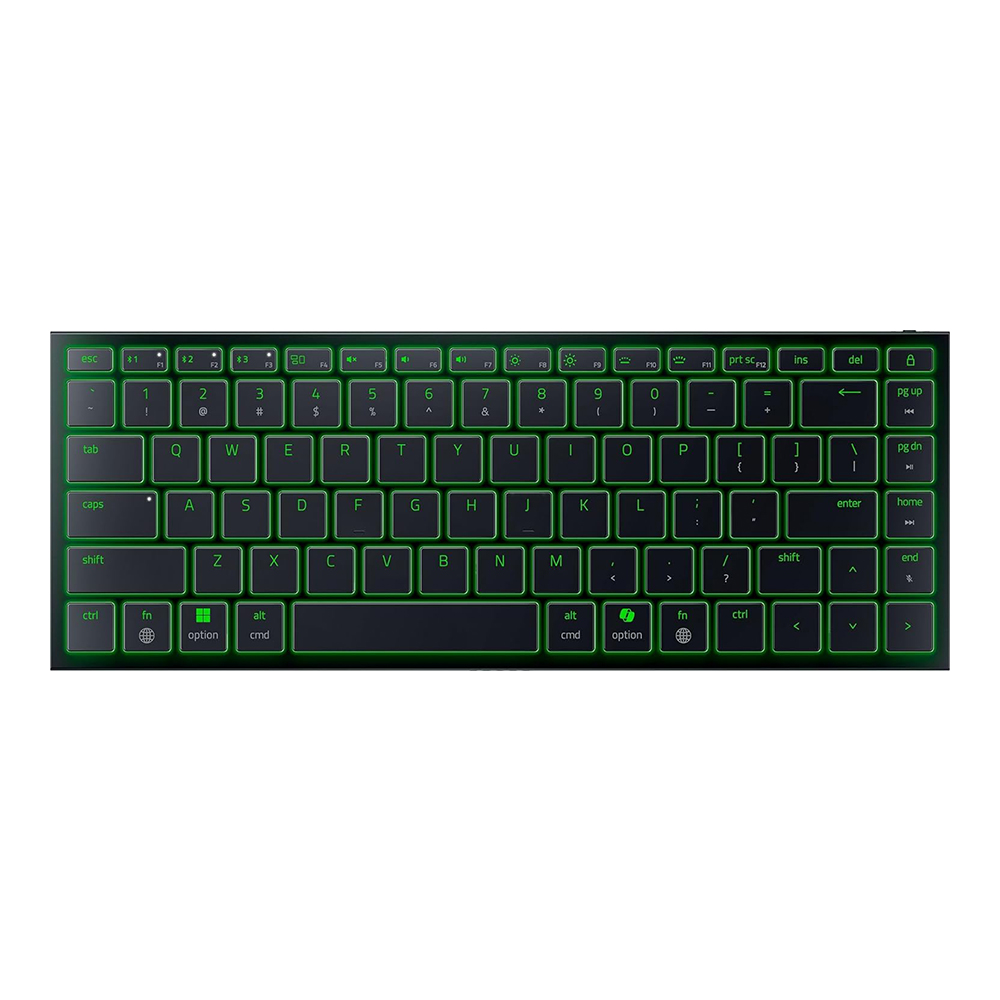 WIRELESS KEYBOARD (คีย์บอร์ดไร้สาย) RAZER JORO - RAZER ULTRA LOW-PROFILE SWITCH CHROMA RGB EN BLACK