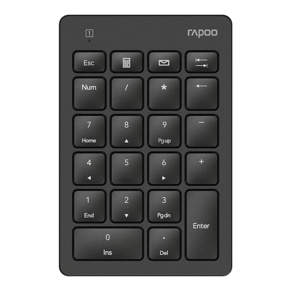 WIRELESS NUMPAD (นัมแพดไร้สาย) RAPOO K50 - BLACK