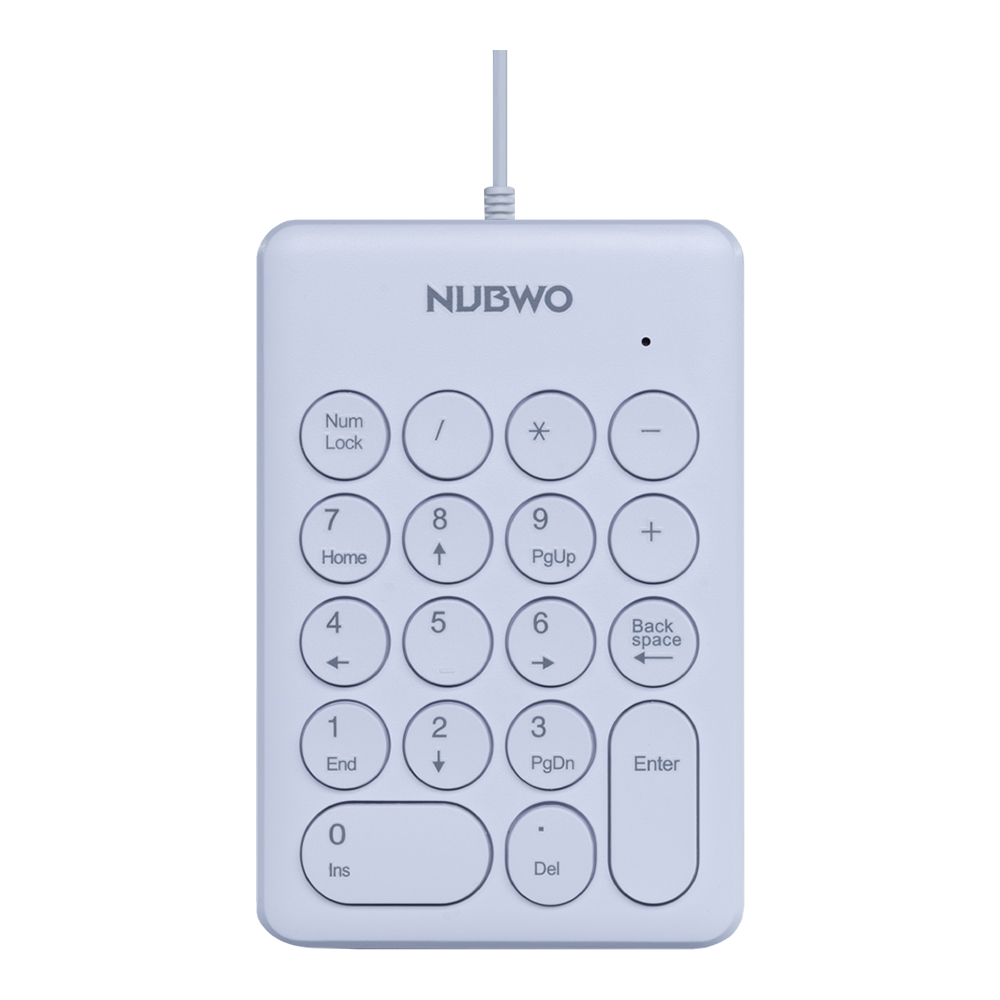 NUMPAD (นัมแพด) NUBWO NK47 - WHITE