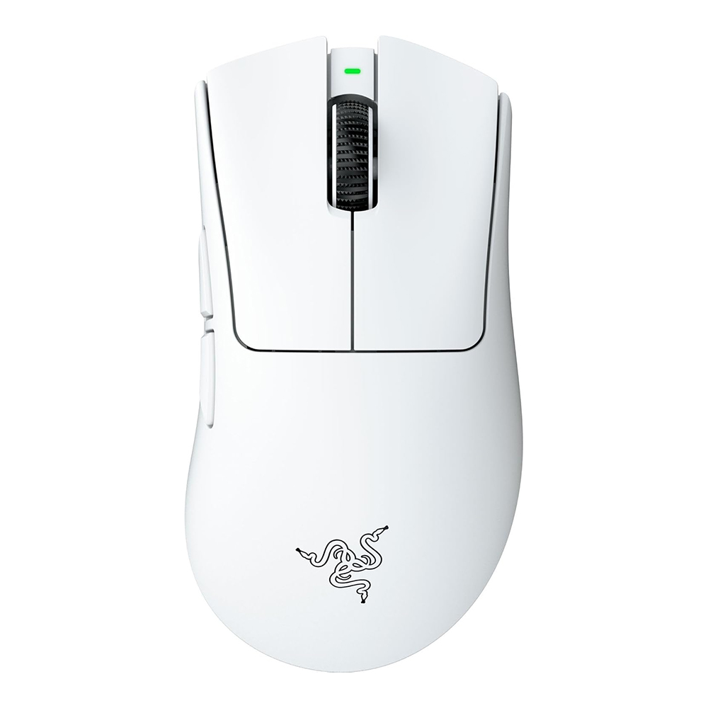 WIRELESS MOUSE (เมาส์ไร้สาย) RAZER DEATHADDER V4 PRO - WHITE