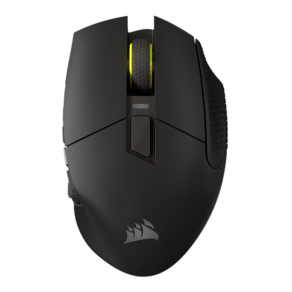 WIRELESS MOUSE (เมาส์ไร้สาย) CORSAIR SCIMITAR ELITE WIRELESS SE MMO - GUN METAL (CH-9314014-AP)