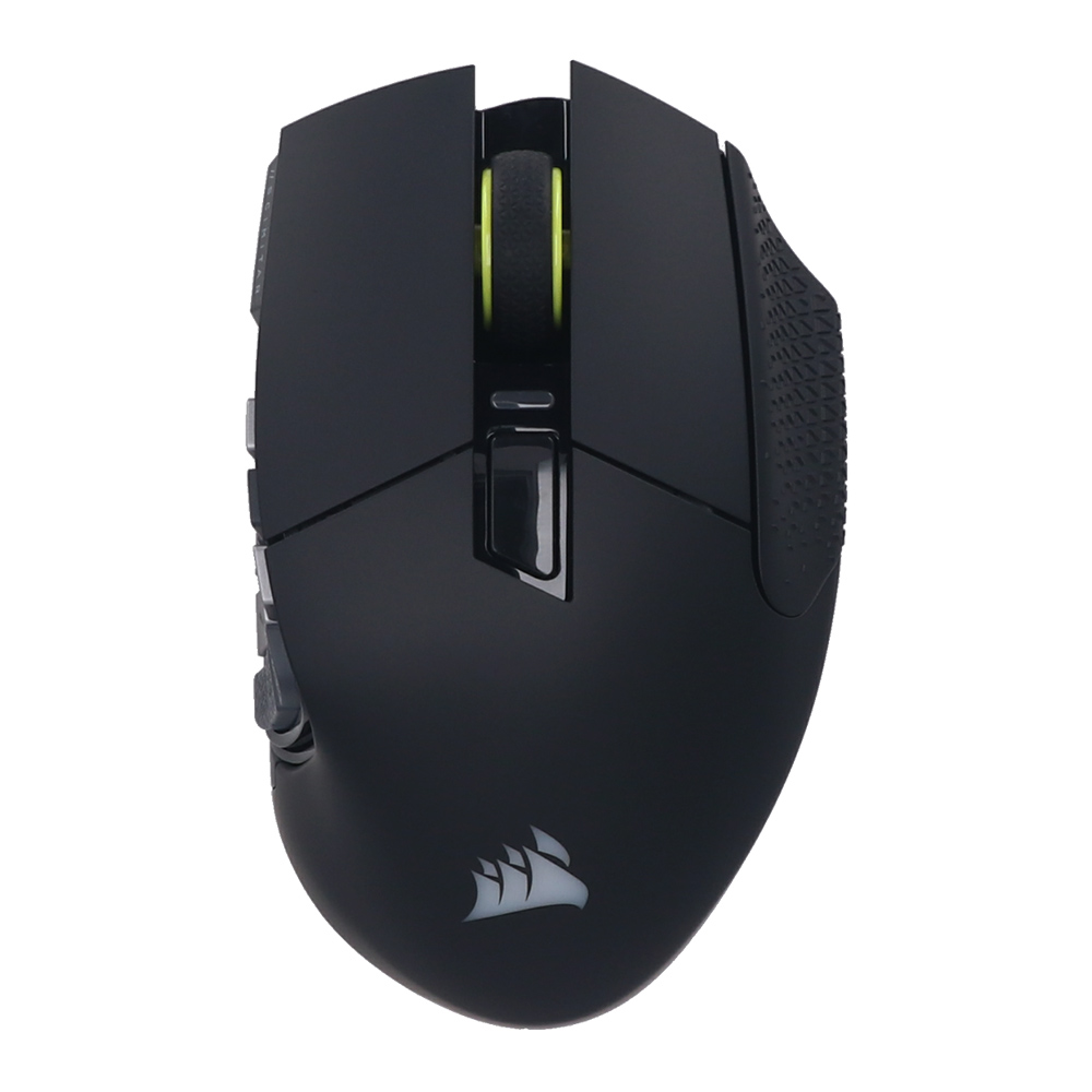 WIRELESS MOUSE (เมาส์ไร้สาย) CORSAIR SCIMITAR ELITE WIRELESS SE MMO - GUN METAL (CH-9314014-AP)