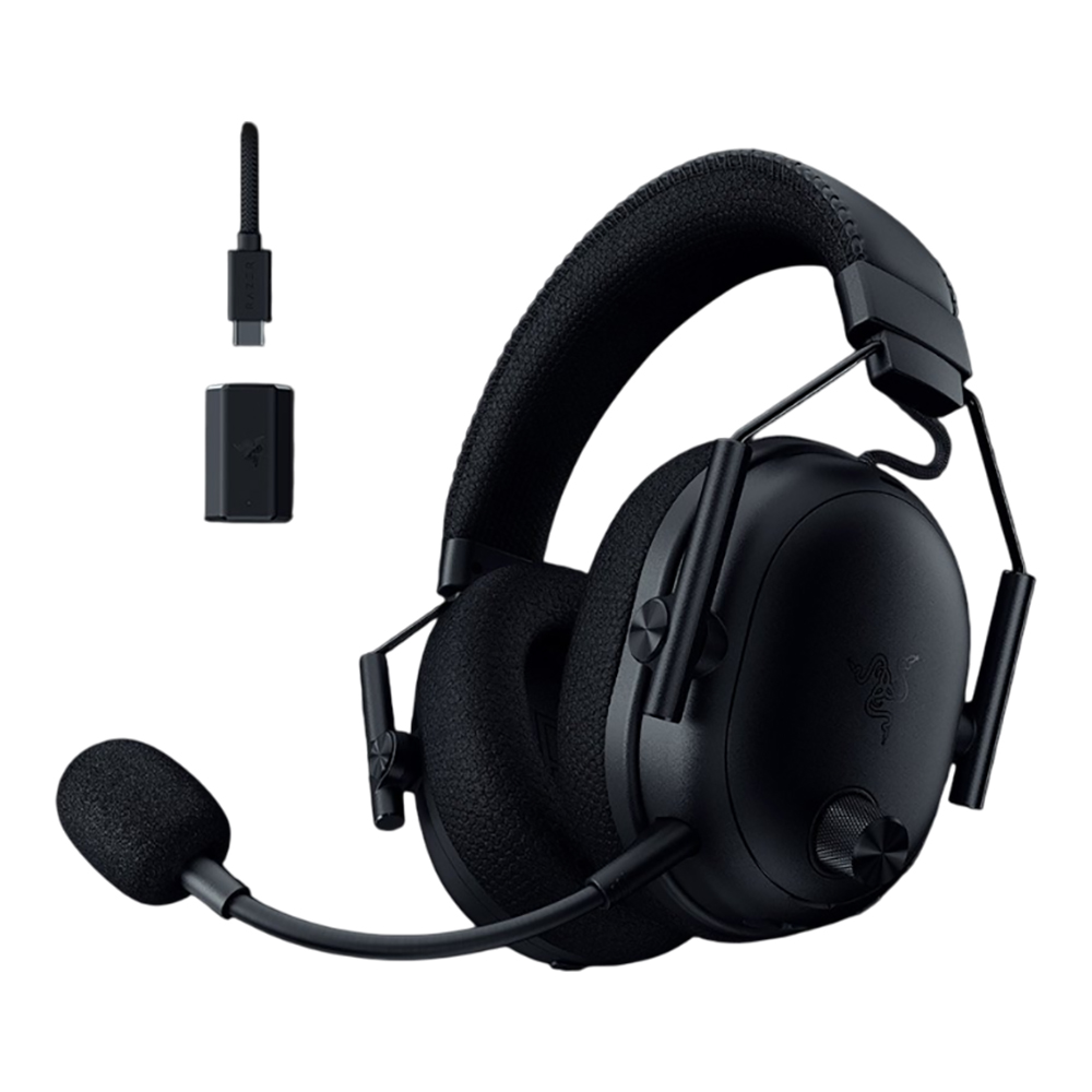 WIRELESS HEADSET (หูฟังไร้สาย) RAZER BLACKSHARK V3 PRO - BLACK