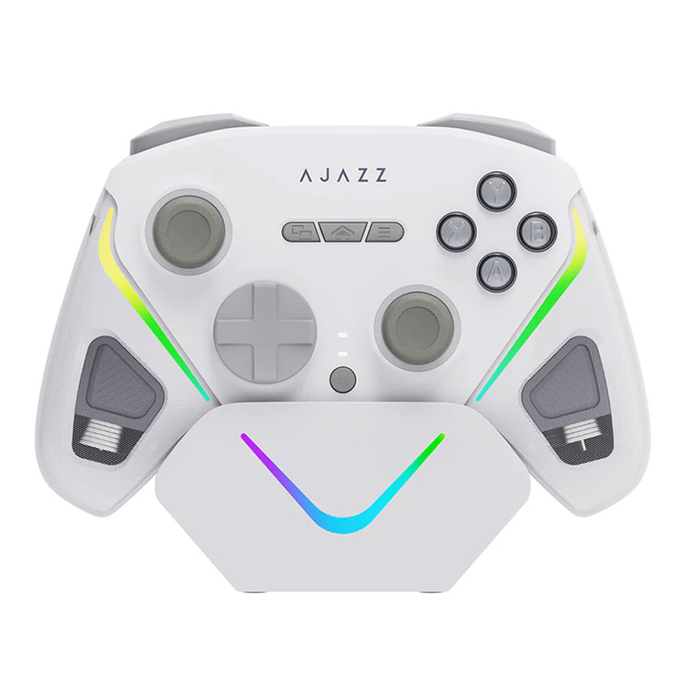 WIRELESS CONTROLLER (คอนโทรลเลอร์ไร้สาย) AJAZZ GP100 SET - WHITE