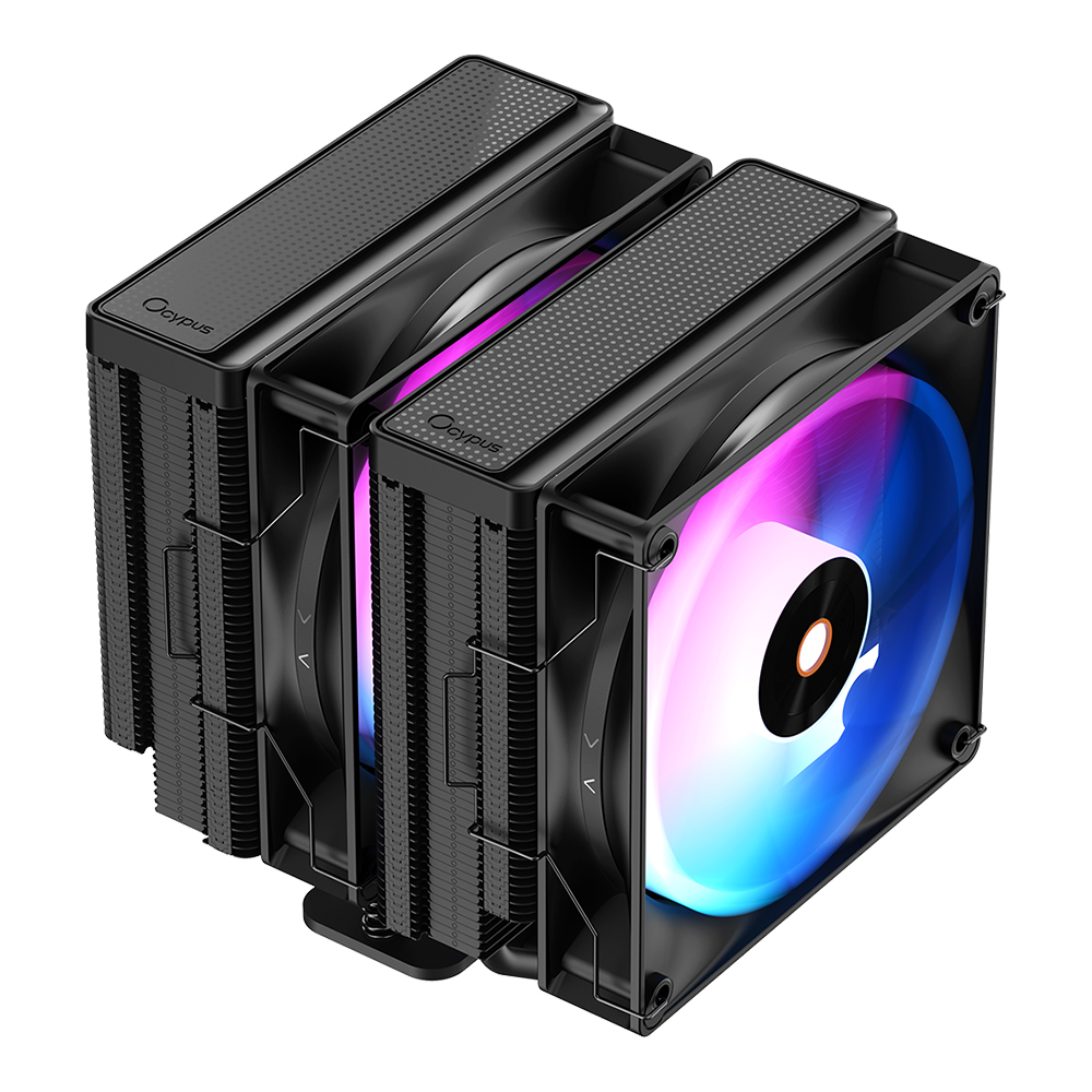 CPU AIR COOLER (พัดลมซีพียู) OCYPUS DELTA A62 ARGB - BLACK
