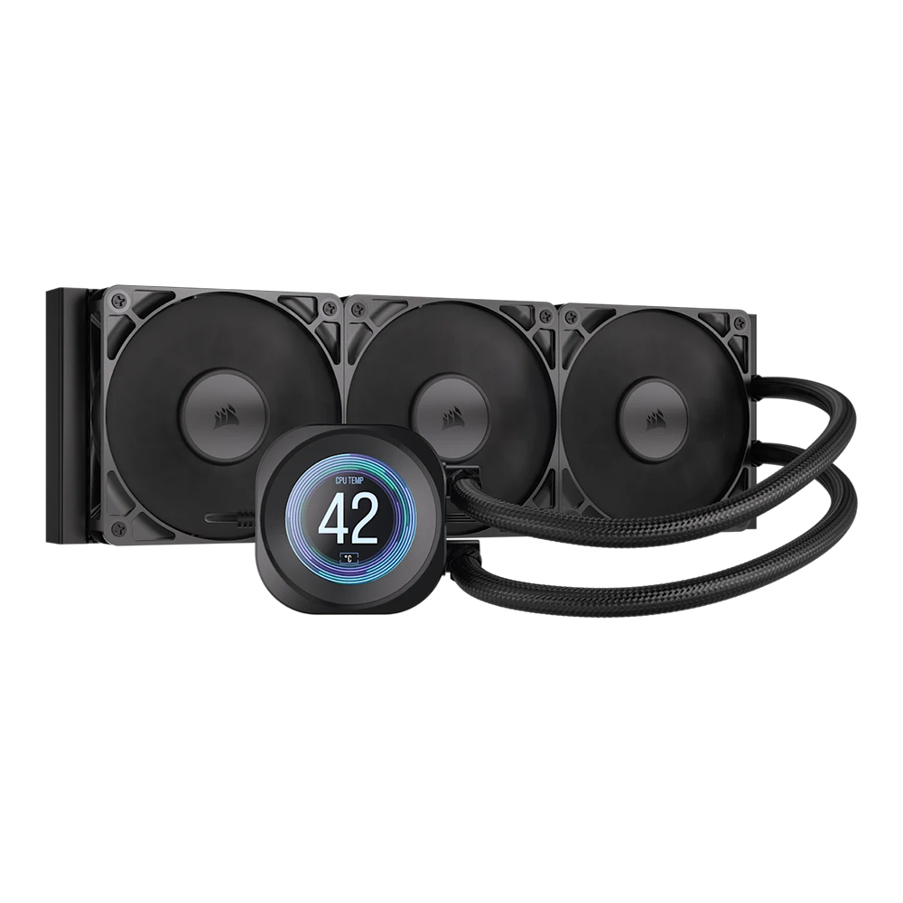 Corsair Nautilus 360 RS LCD - Black