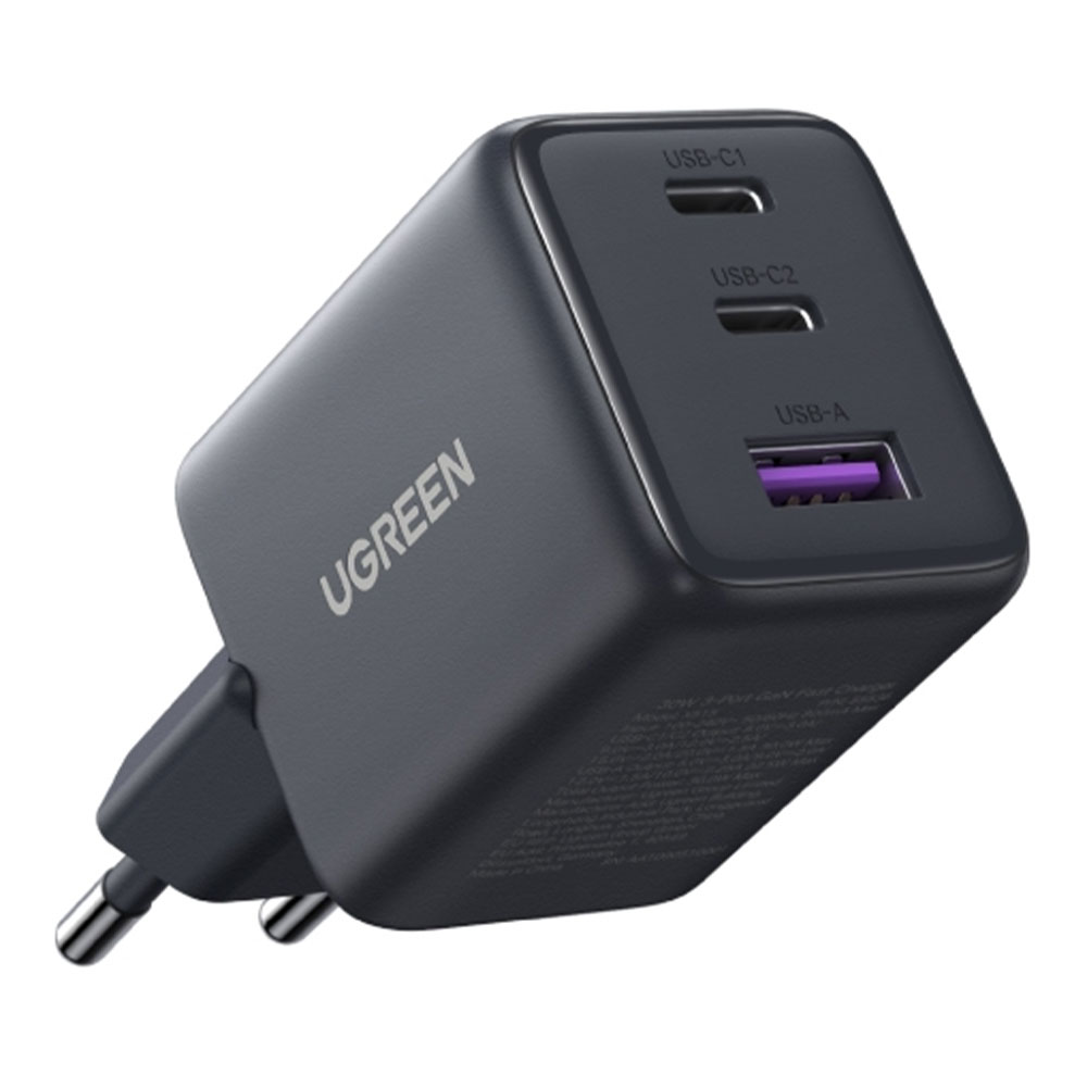 CHARGER (ที่ชาร์จ) UGREEN X527 USB-C 2 PORT USB-A 1 PORT 45W