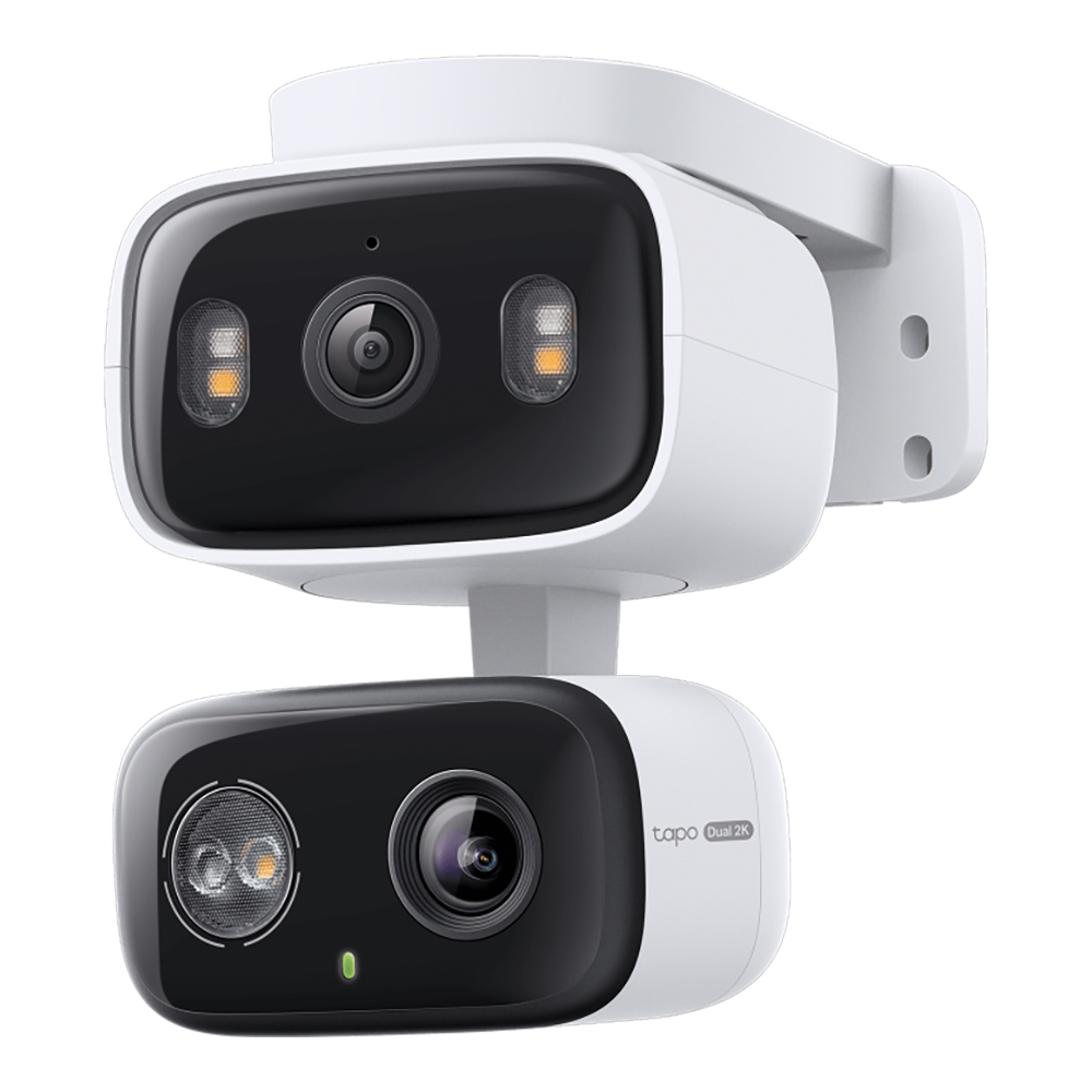 IP-CAMERA (ไอพีคาเมร่า) TP-LINK TAPO C246D 6MP INDOOR/OUTDOOR DUAL LENS PAN/TILT SECURITY CAMERA