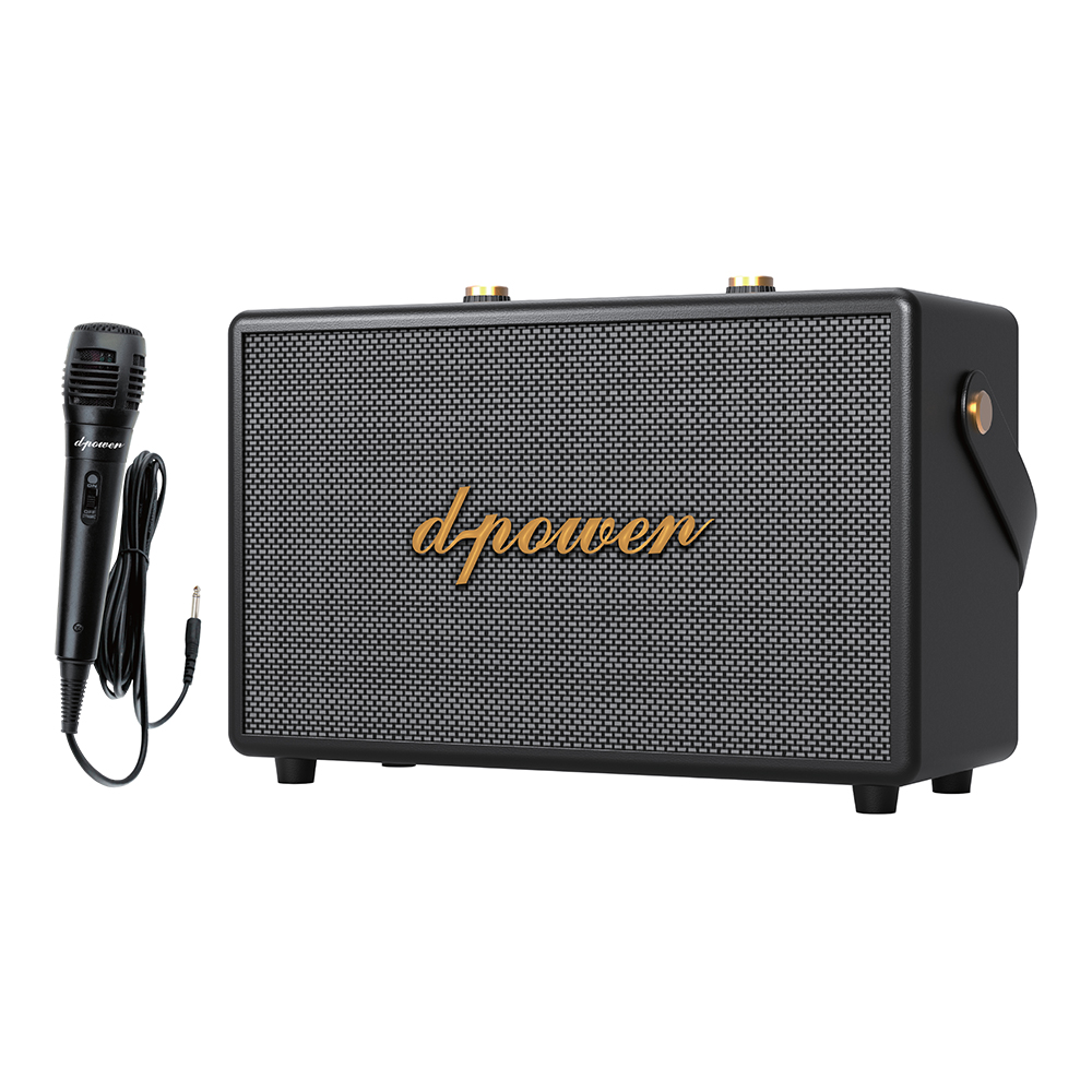 BLUETOOTH SPEAKER (ลำโพงบลูทูธ) D-POWER MAXWELL - BLACK