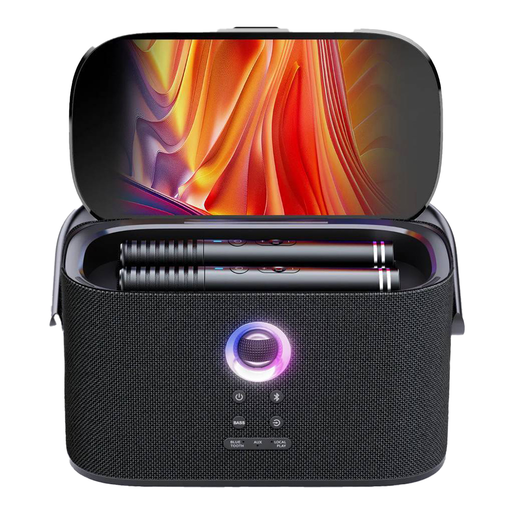 KARAOKE MACHINE (เครื่องคาราโอเกะ) IKARAO SHELL S2 - BLACK