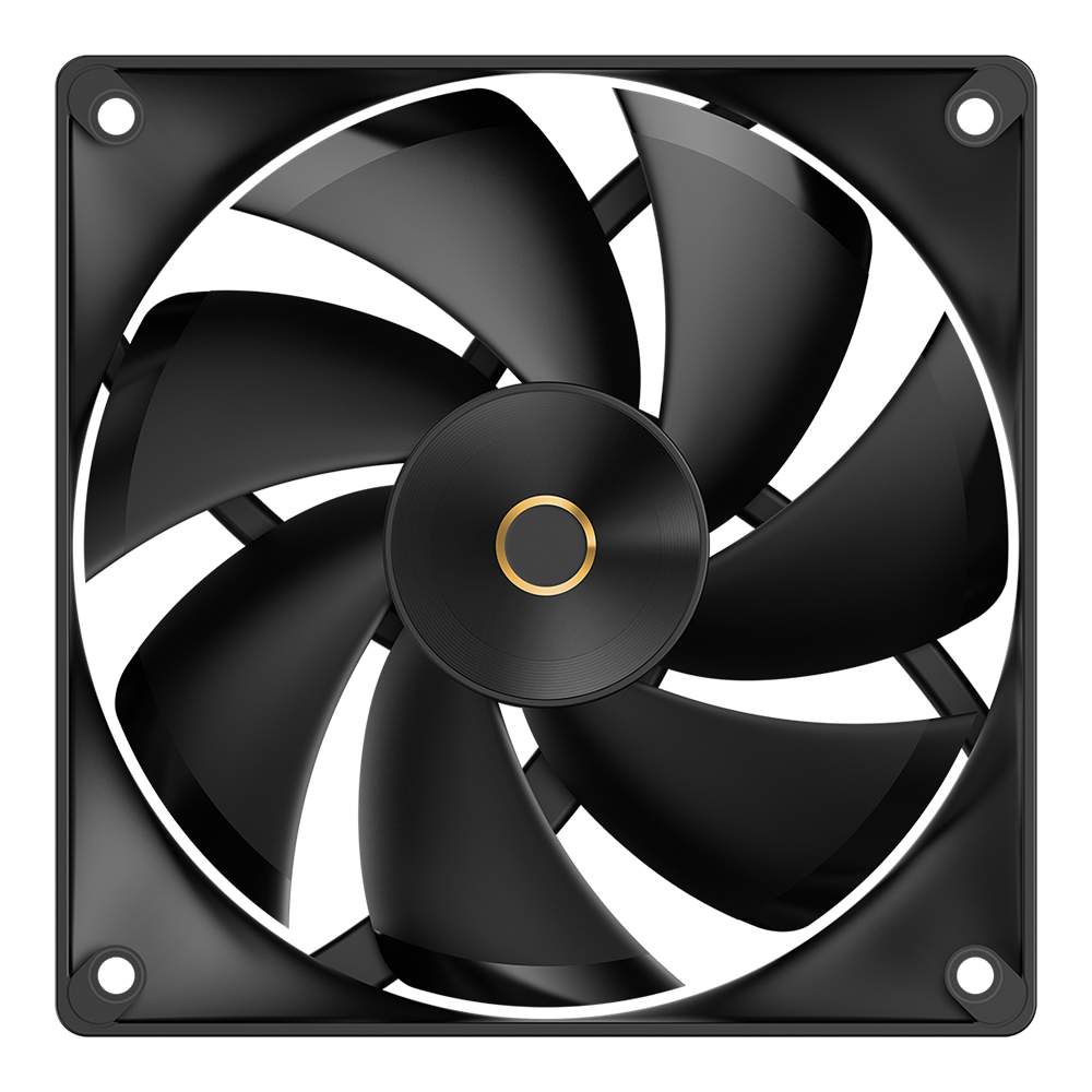 CASE FAN (พัดลมเคส) OCYPUS DELTA F12 - BLACK