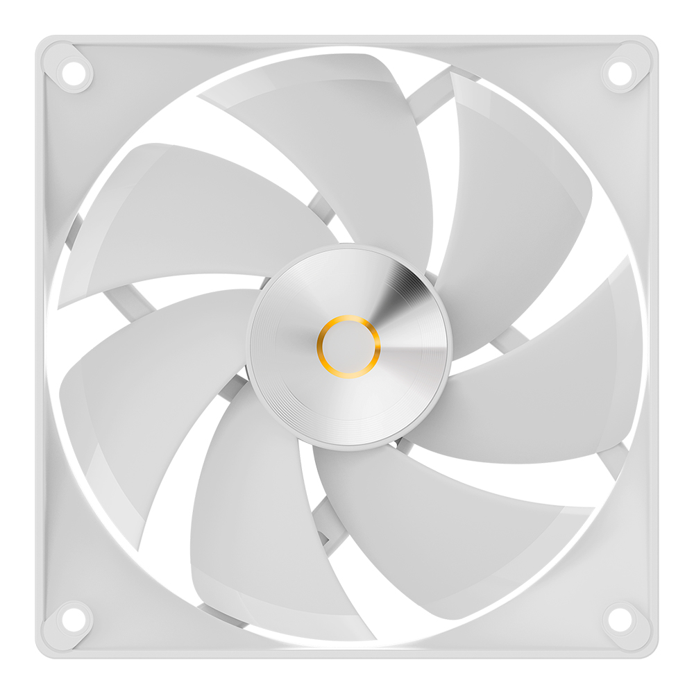 CASE FAN (พัดลมเคส) OCYPUS DELTA F12 - WHITE
