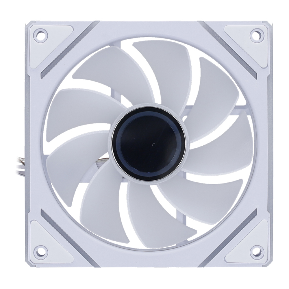 CASE FAN (พัดลมเคส) SAMA YF1203I - 120MM ARGB PWM REVERSE WHITE