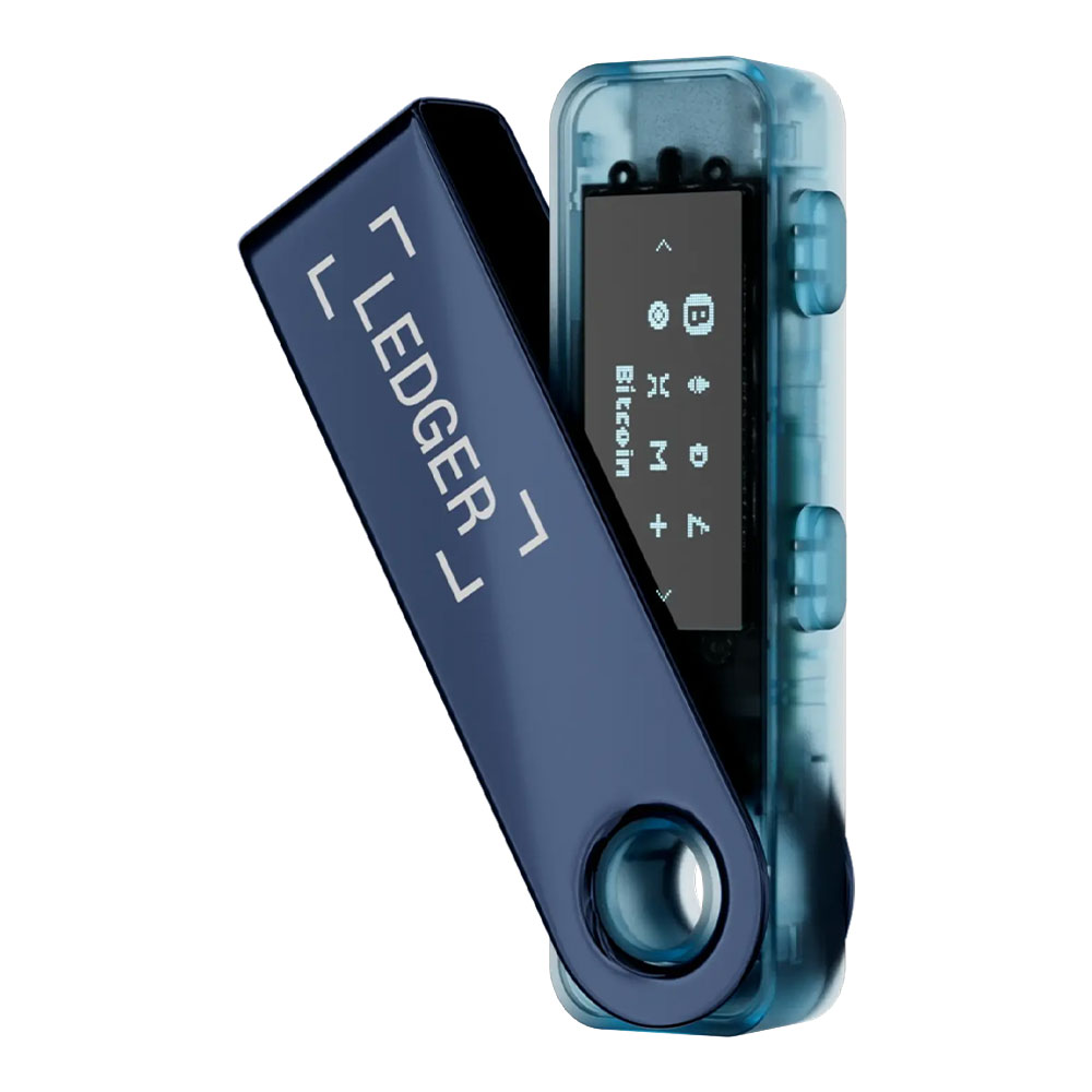 CRYPTO WALLET (กระเป๋าเงินคริปโต) LEDGER NANO S PLUS - NEPTUNE BLUE