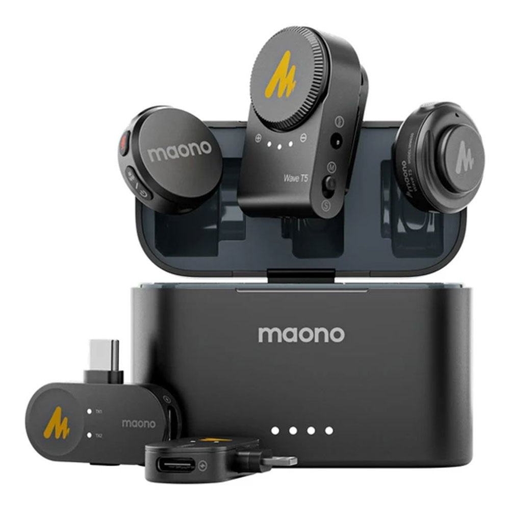 WIRELESS MICROPHONE (ไมโครโฟนไร้สาย) MAONO WAVE T5 WM650 PA3
