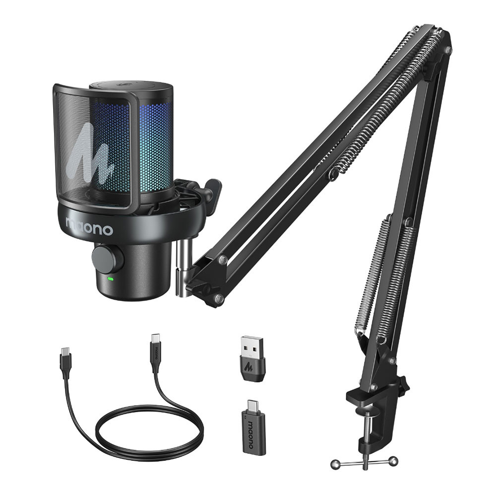 MICROPHONE (ไมโครโฟน) MAONO DM40-S PRO - BLACK