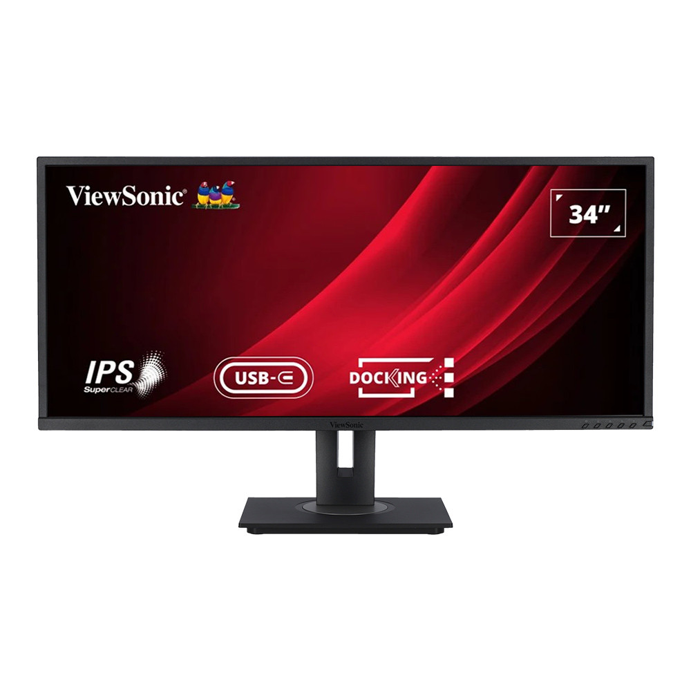 Monitor (จอมอนิเตอร์) Viewsonic VG3456 - 34.1 Inch VA 2K 60Hz AMD FreeSync USB-C